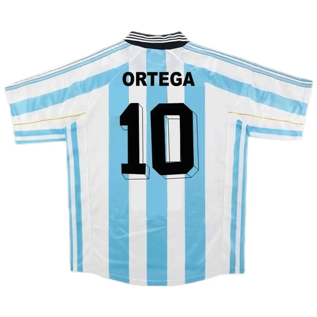 ORTEGA #10 Argentyna Koszulka retro domowa 1998