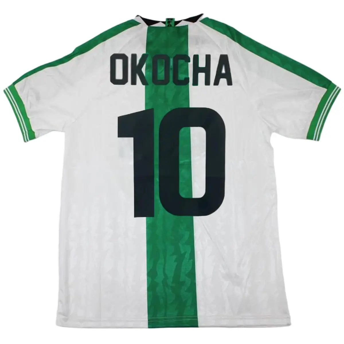 Okocha #10 Nigeria Koszulka retro wyjazdowa 1996