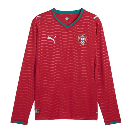 Portugalia Koszulka Domowa Długi rękaw – Mundial 2026