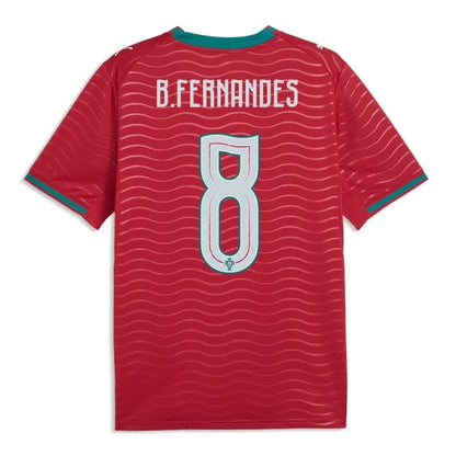B.Fernandes #8 Portugalia Koszulka Domowa – Mundial 2026