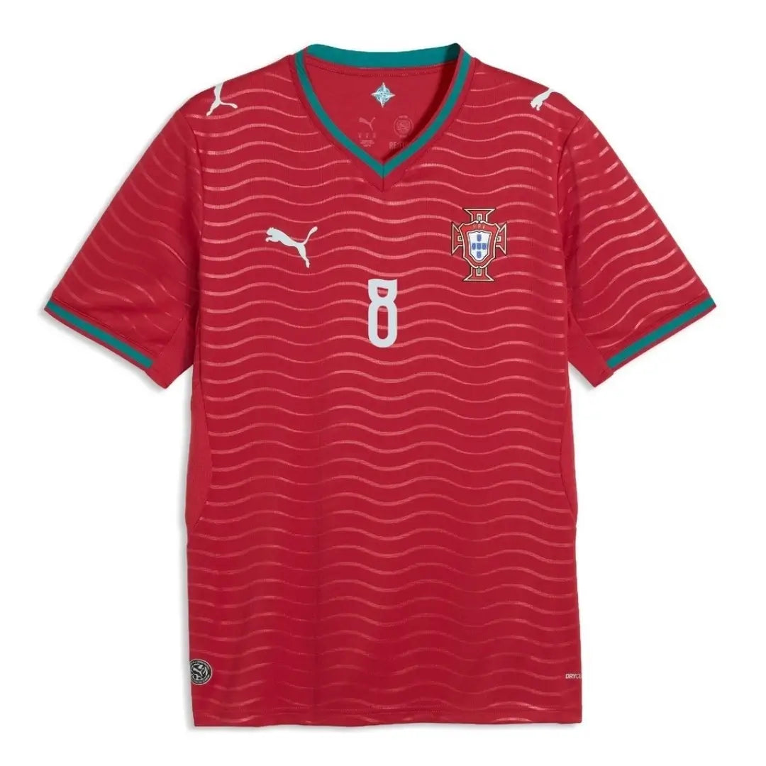 B.Fernandes #8 Portugalia Koszulka Domowa – Mundial 2026