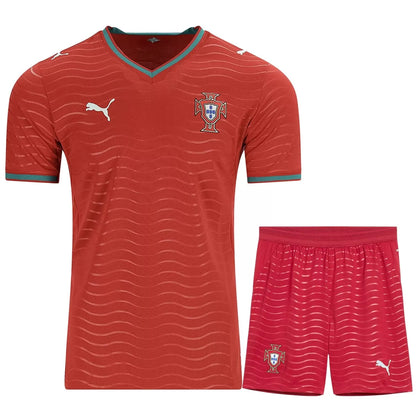Portugalia Zestaw – Koszulka + Spodenki Domowa – Mundial 2026
