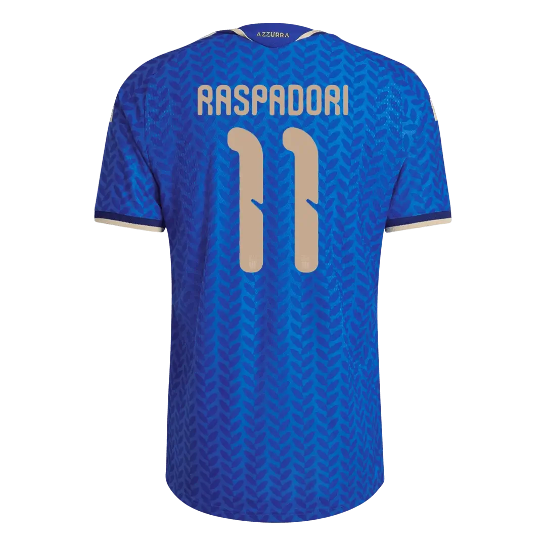 RASPADORI #11 Włochy Koszulka Domowa Wersja zawodnicza – Mundial 2026
