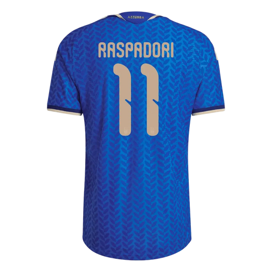 RASPADORI #11 Włochy Koszulka Domowa Wersja zawodnicza – Mundial 2026
