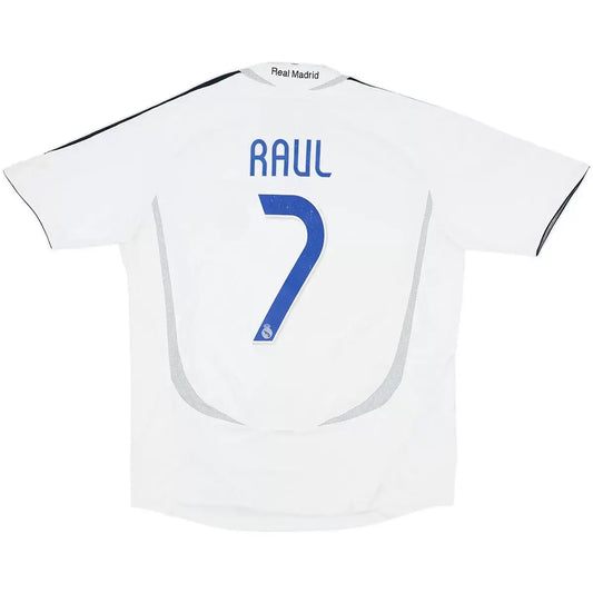 RAUL #7 Real Madrid Koszulka retro domowa 2006/07