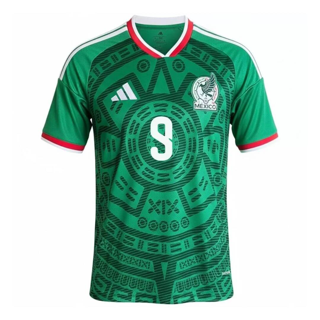 RAÚL #9 Meksyk Koszulka Domowa – Mundial 2026