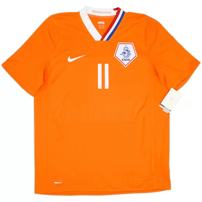 ROBBEN #11 Holandia Koszulka retro domowa Euro 2008