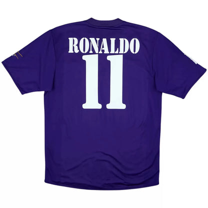 RONALDO #11 Real Madryt Koszulka retro trzecia Centenary 2002/03