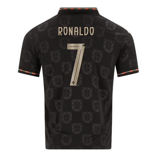 RONALDO #7 Portugalia Pantera Negra Koszulka Edycja specjalna – Mundial 2026
