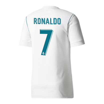 RONALDO #7 Real Madrid Koszulka retro domowa 2017/18