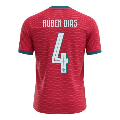 RÚBEN DIAS #4 Portugalia Koszulka Domowa – Mundial 2026