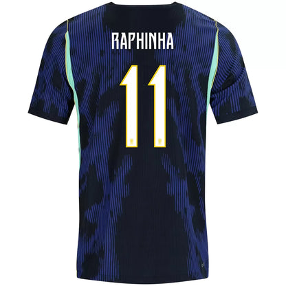 Raphinha #11 Brazylia Koszulka Wyjazdowa – Mundial 2026