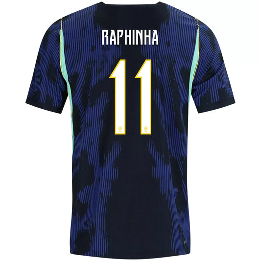 Raphinha #11 Brazylia Koszulka Wyjazdowa – Mundial 2026