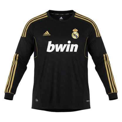 Real Madrid Koszulka retro wyjazdowa z długim rękawem 2011/12