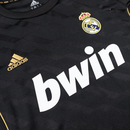 Real Madrid Koszulka retro wyjazdowa z długim rękawem 2011/12
