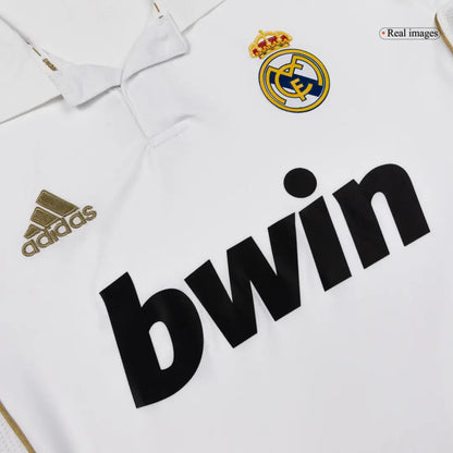 Real Madrid Koszulka retro domowa z długim rękawem 2011/12