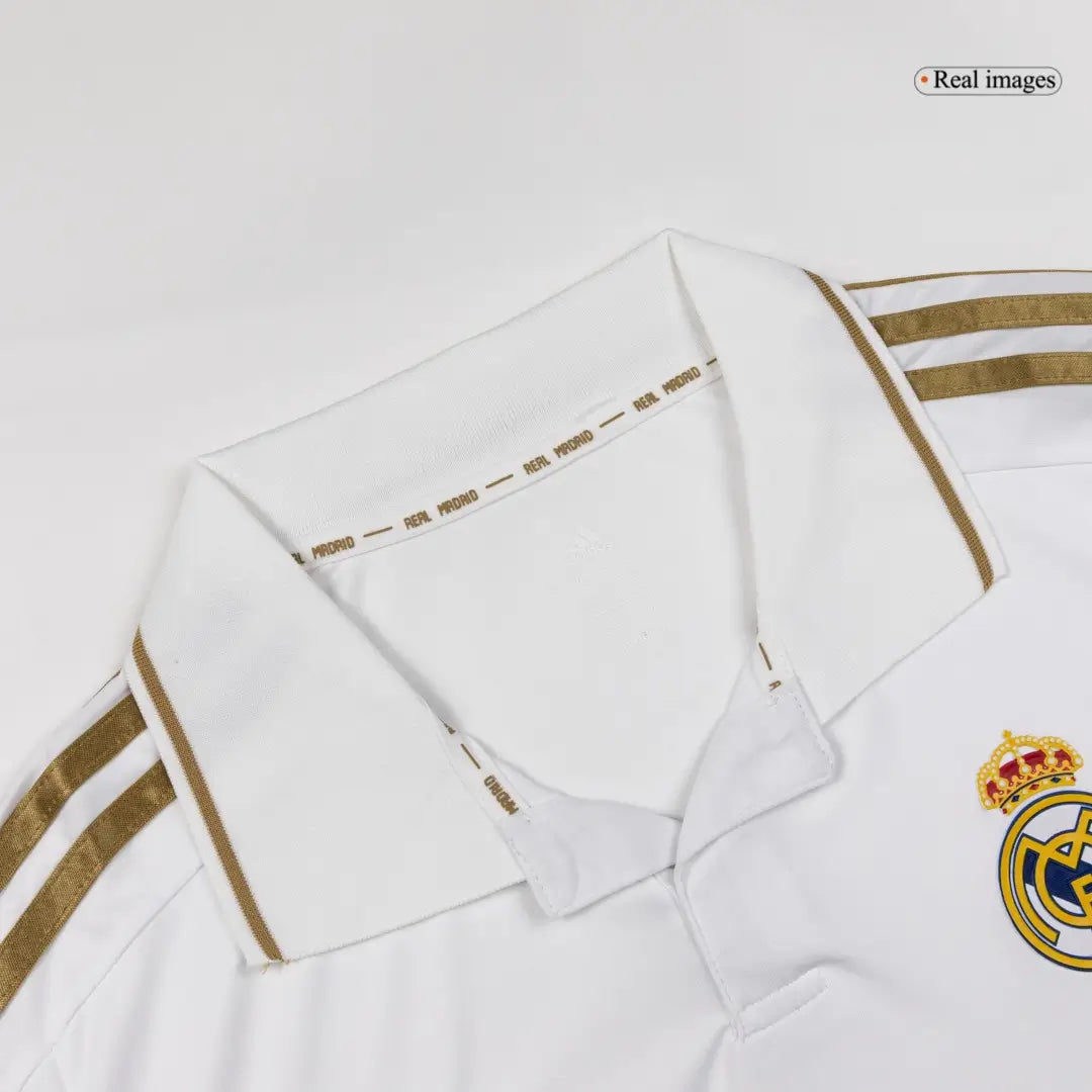 Real Madrid Koszulka retro domowa z długim rękawem 2011/12