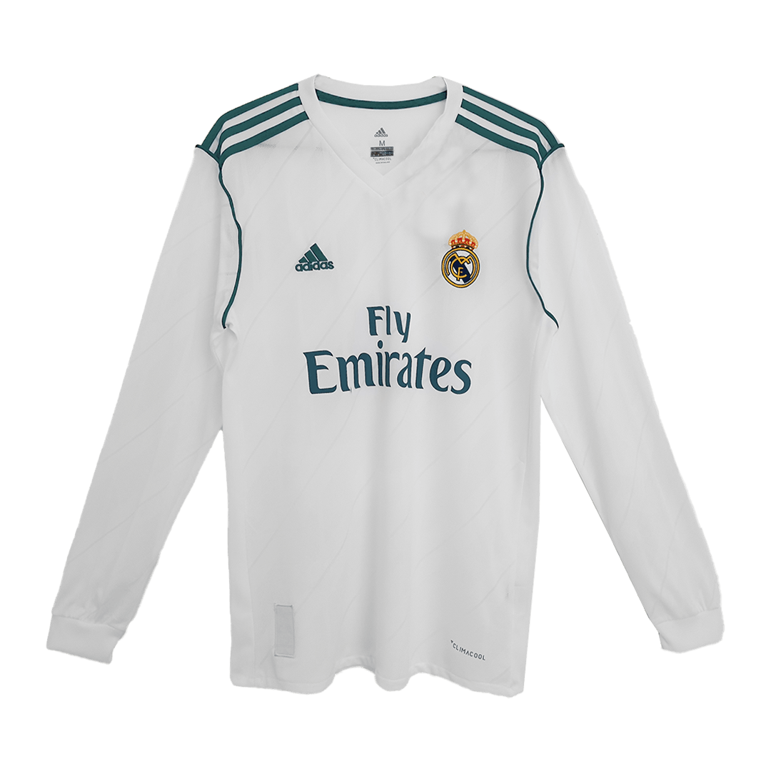 MODRIĆ #10 Real Madrid Koszulka retro domowa z długim rękawem 2017/18