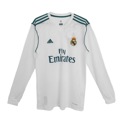 MODRIĆ #10 Real Madrid Koszulka retro domowa z długim rękawem 2017/18