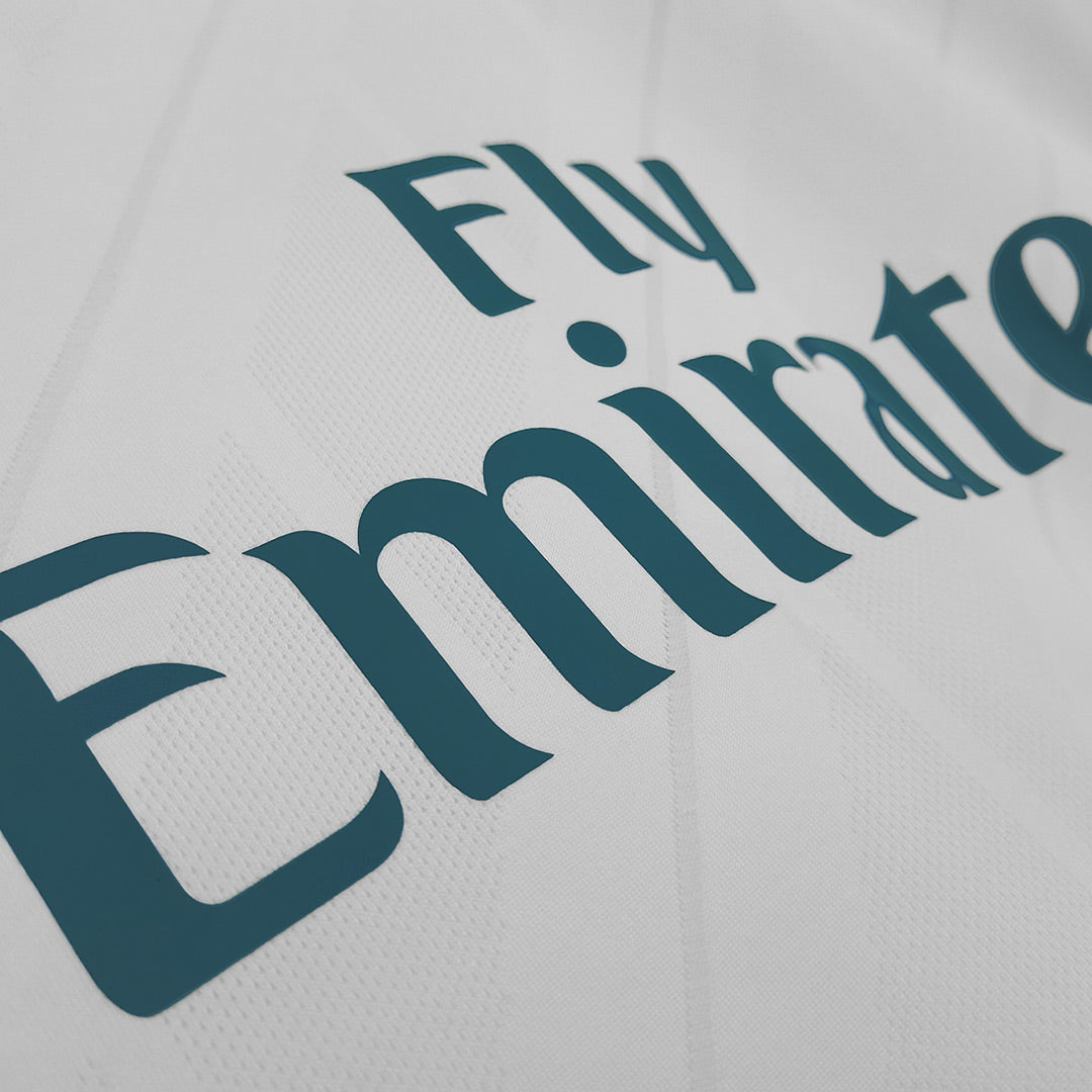 MODRIĆ #10 Real Madrid Koszulka retro domowa z długim rękawem 2017/18