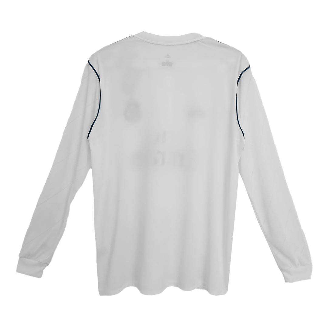 Real Madrid Koszulka retro domowa z długim rękawem 2017/18