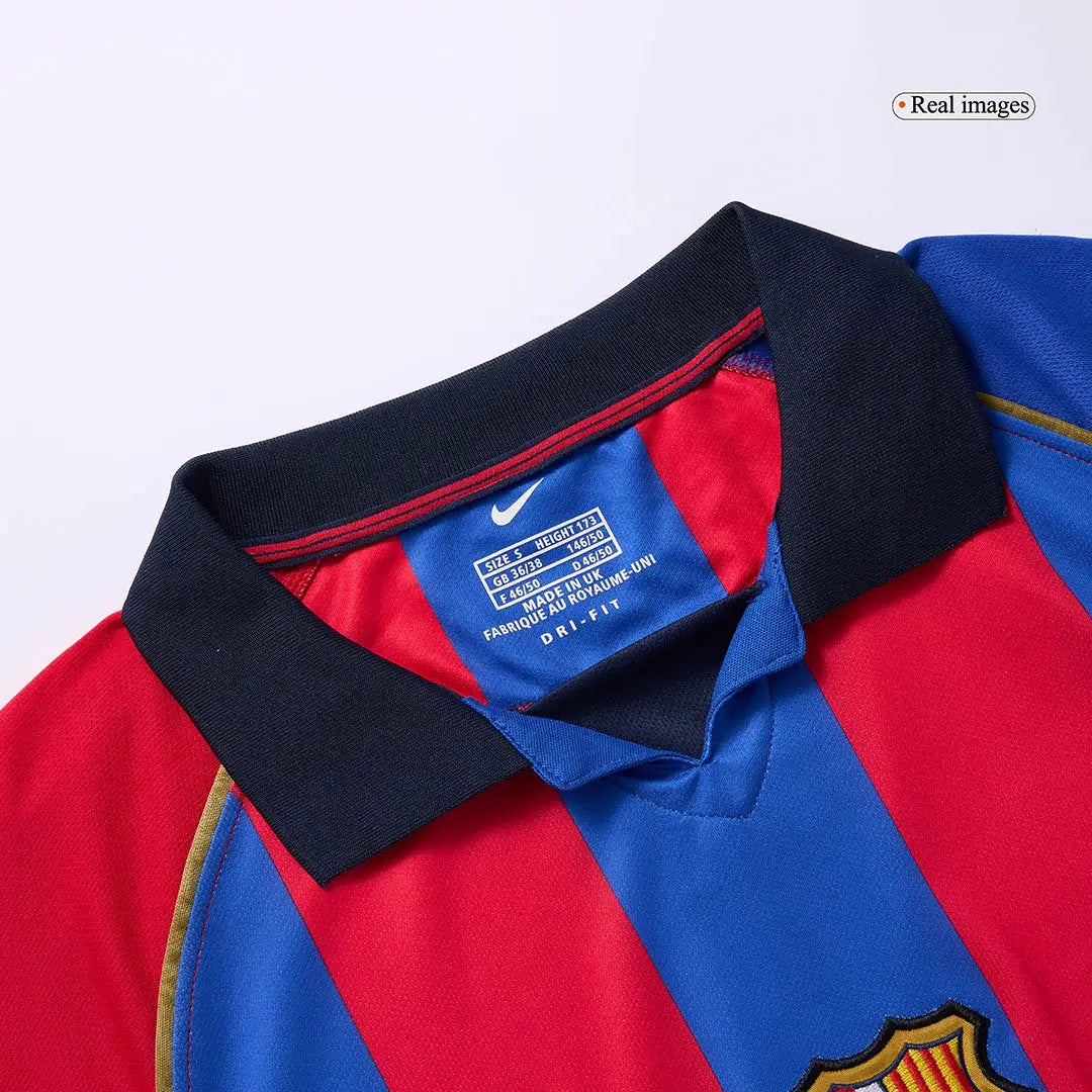 Barcelona Koszulka retro domowa 2001/02