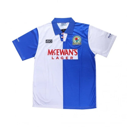 Shearer #9 Blackburn Rovers Koszulka retro domowa 1994/95
