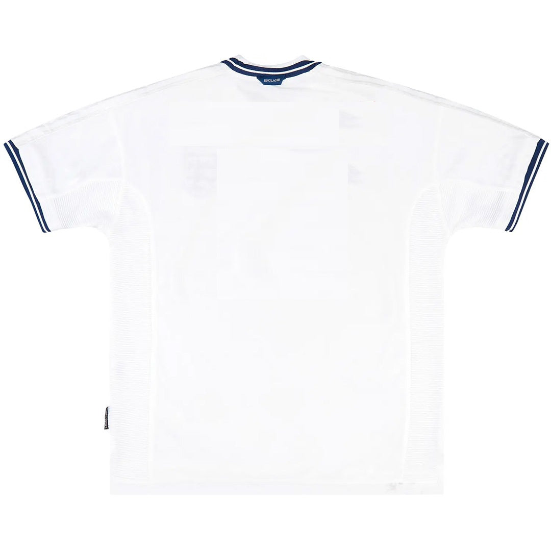 Anglia Koszulka retro domowa Euro 2000