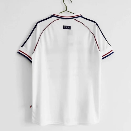 Francja Koszulka retro wyjazdowa 1998