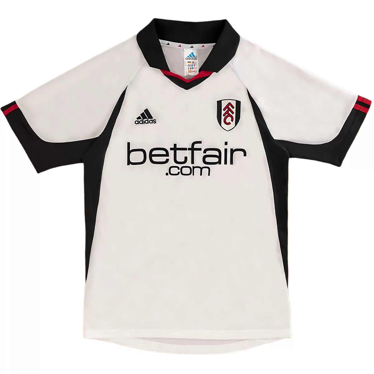 Fulham Koszulka retro domowa 2002/03