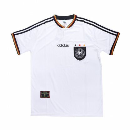 Niemcy Koszulka retro domowa Euro 1996