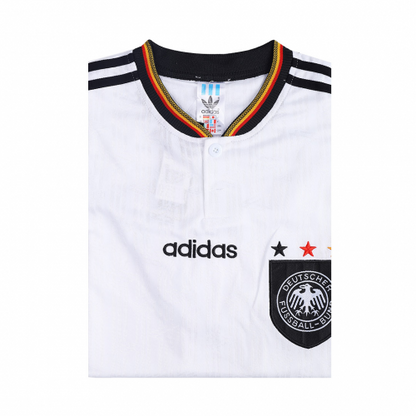 Niemcy Koszulka retro domowa Euro 1996