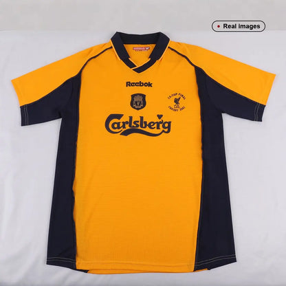 FOWLER #9 Liverpool Koszulka retro wyjazdowa 2000/01