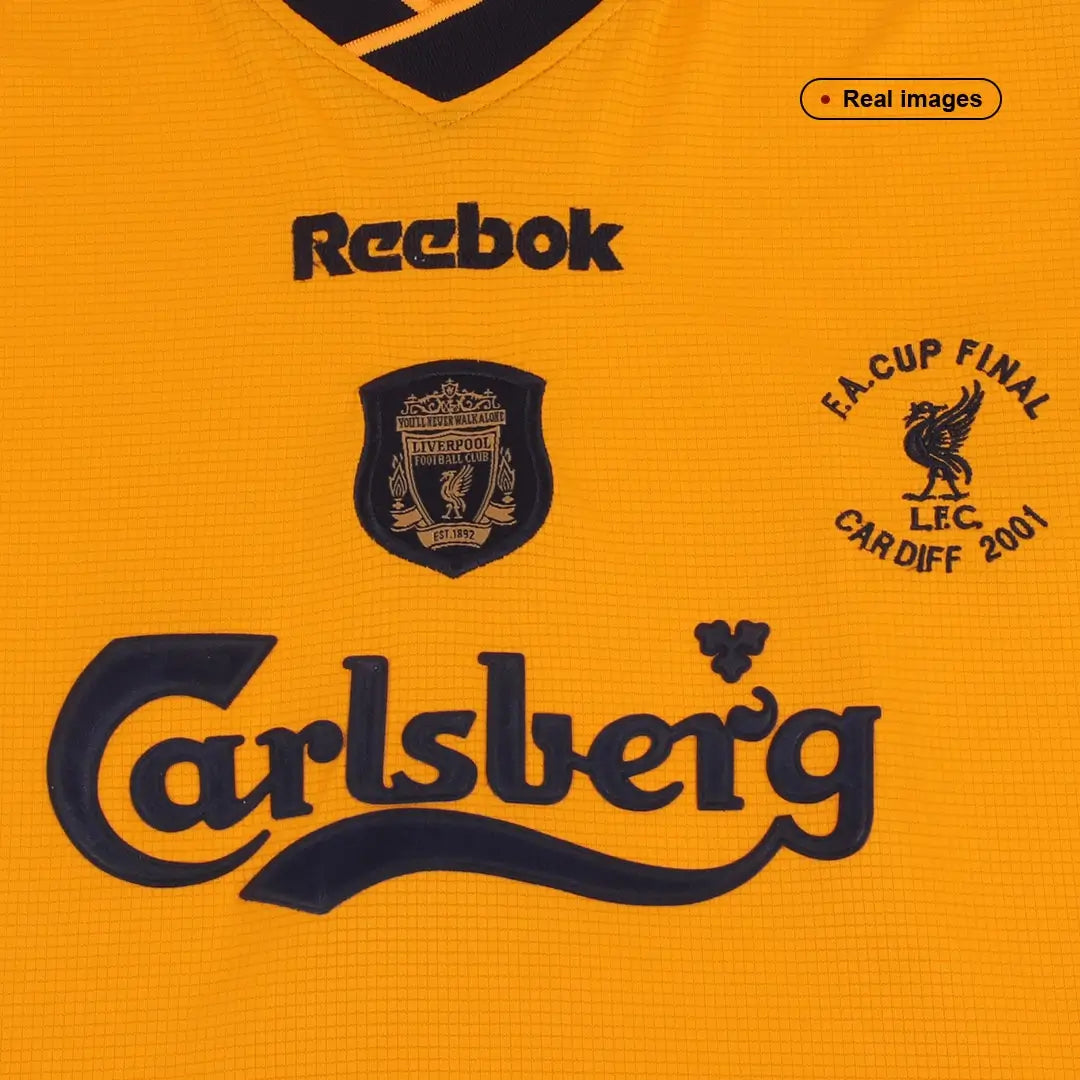 FOWLER #9 Liverpool Koszulka retro wyjazdowa 2000/01