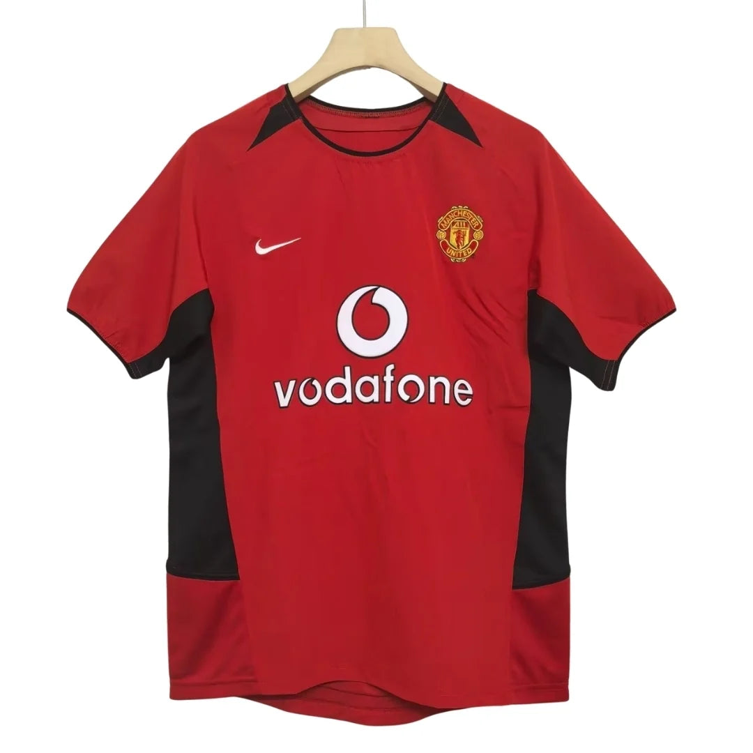 Manchester United Koszulka retro domowa 2002/04
