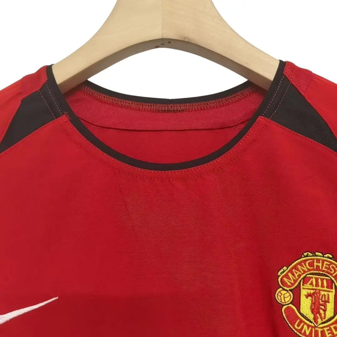 Manchester United Koszulka retro domowa 2002/04