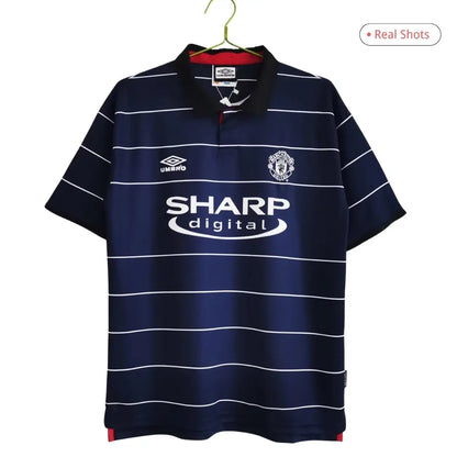 Beckham #7 Manchester United Koszulka retro wyjazdowa 1999/00