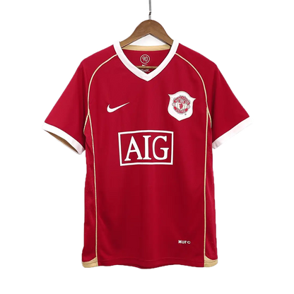Solskjaer #20 Manchester United Koszulka retro domowa 2006/07