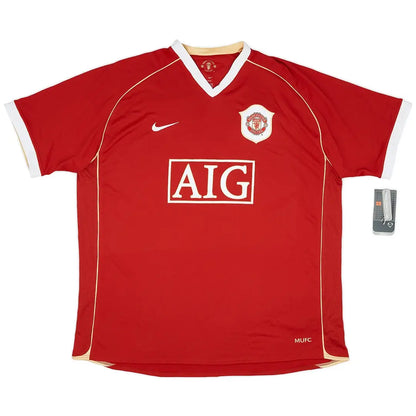 Rooney #8 Manchester United Koszulka retro domowa 2006/07