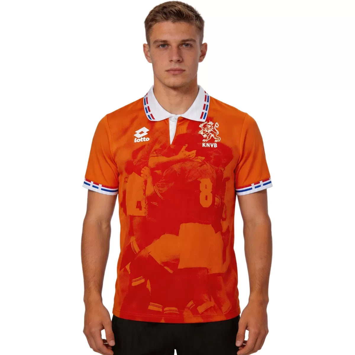Holandia Koszulka retro domowa Euro 1996