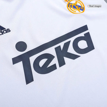 Figo #10 Real Madrid Koszulka retro domowa 2000/01