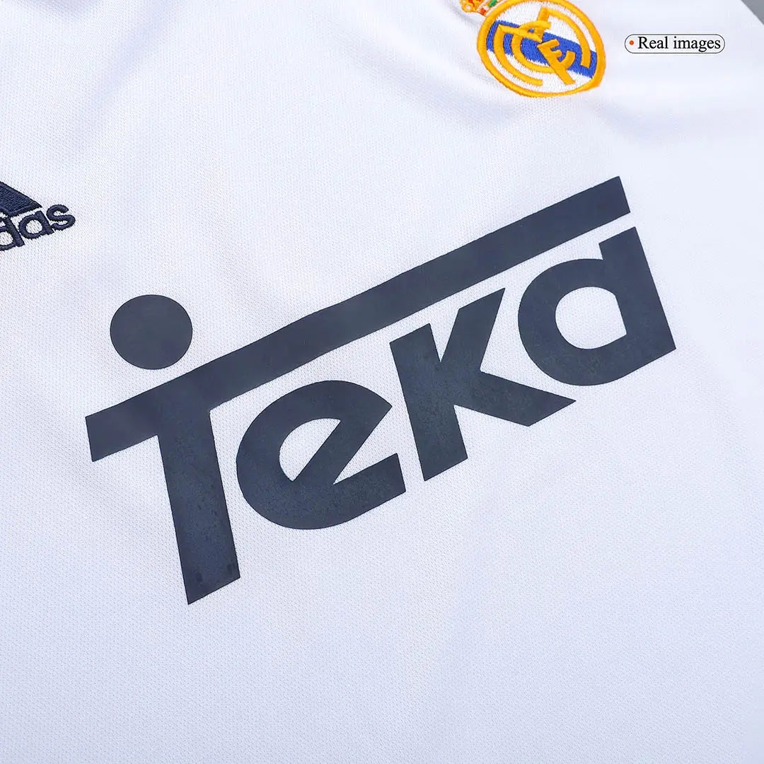Real Madrid Koszulka retro domowa 2000/01