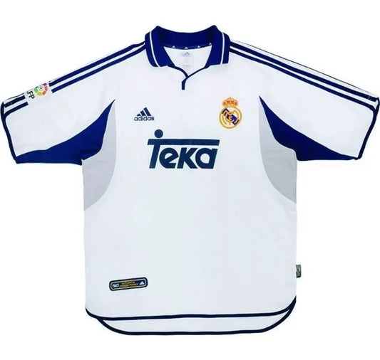 Figo #10 Real Madrid Koszulka retro domowa 2000/01