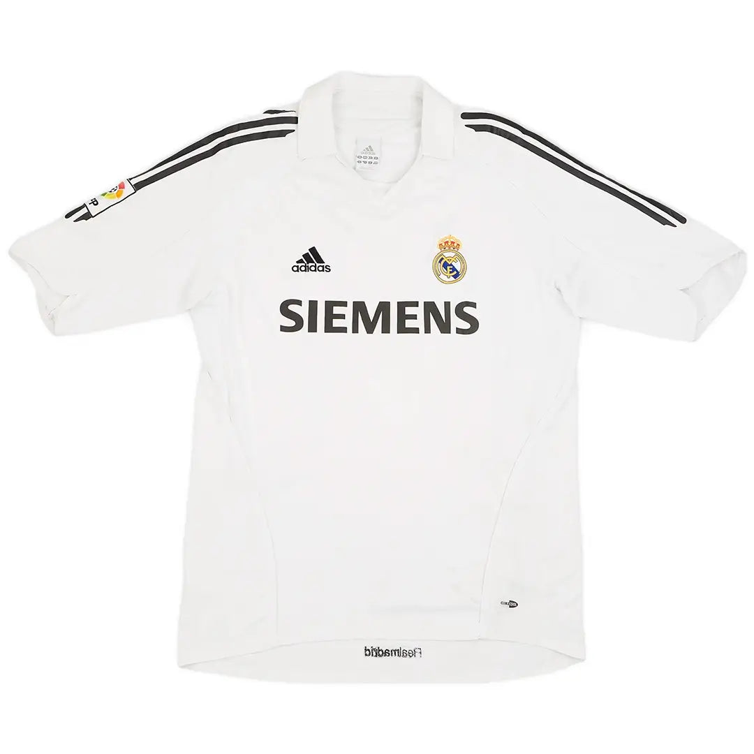 Zidane #5 Real Madrid Koszulka retro domowa 2005/06