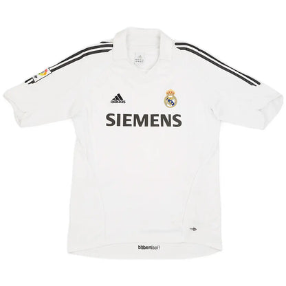Zidane #5 Real Madrid Koszulka retro domowa 2005/06