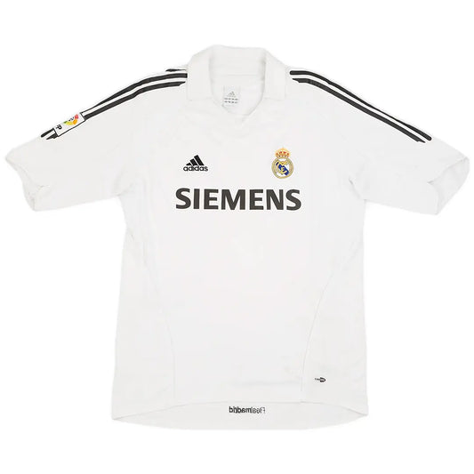 Zidane #5 Real Madrid Koszulka retro domowa 2005/06