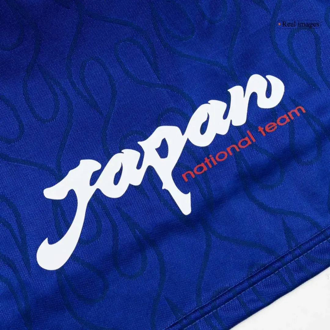 Japonia Koszulka retro domowa z długim rękawem World Cup 1998