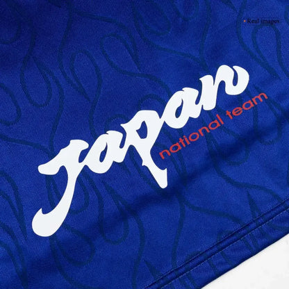 Japonia Koszulka retro domowa z długim rękawem World Cup 1998