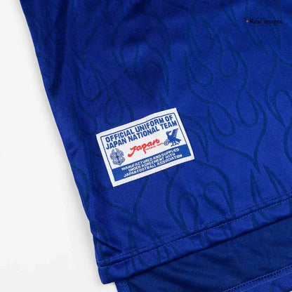 Japonia Koszulka retro domowa z długim rękawem World Cup 1998