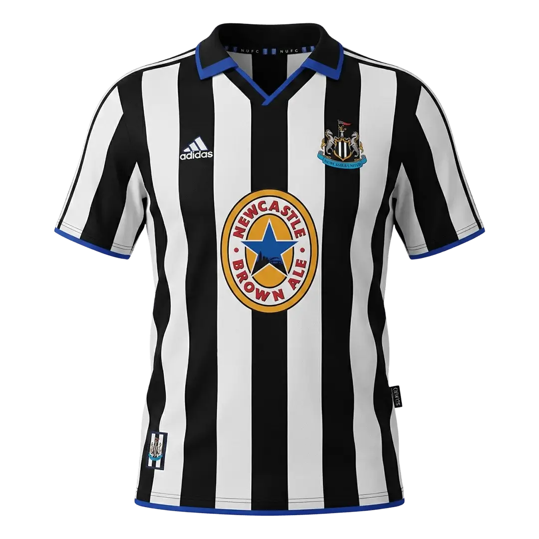 Newcastle United Koszulka retro domowa 1999/00